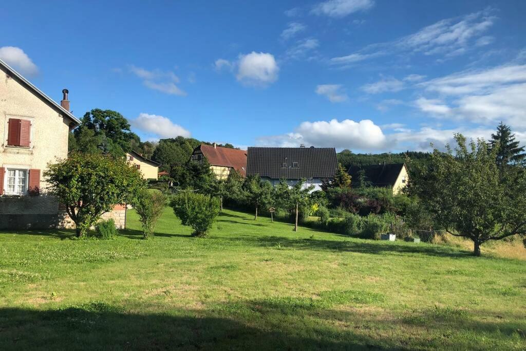 Havre De Paix Dans Le Jura Alsacien Avec Piscine Privee Externe De Mai A Septembre Villa Bendorf Exterior photo