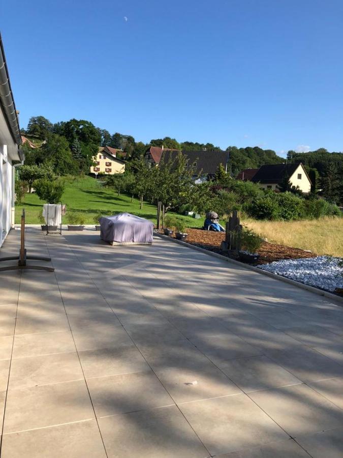 Havre De Paix Dans Le Jura Alsacien Avec Piscine Privee Externe De Mai A Septembre Villa Bendorf Exterior photo